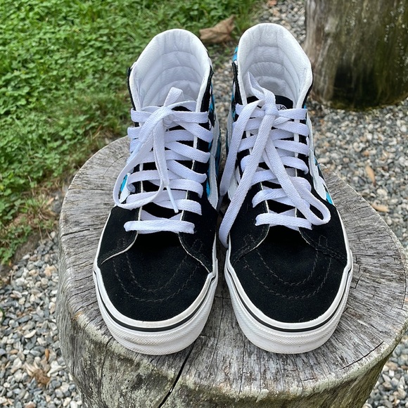 Vans Hightops Off The Wall Sneakers - Picture 2 of 8